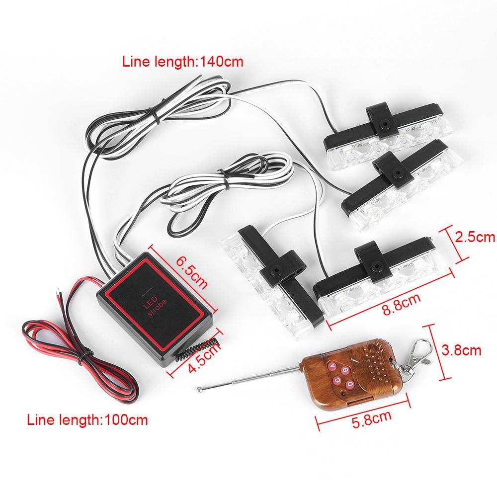 Мигающий водонепроницаемый 4x4/светодиодный автомобиль скорой помощи FSO полицейский свет автомобильный стробоскоп Предупреждающая зажигалка аварийная лампа пожарного свет для грузовика
