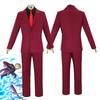 Cosplay Costume: Chibi Sanji Costume in Red, Yellow, and Blue Style, Men's Role-Playing Costume, Anime Film and TV Cosplay Costu