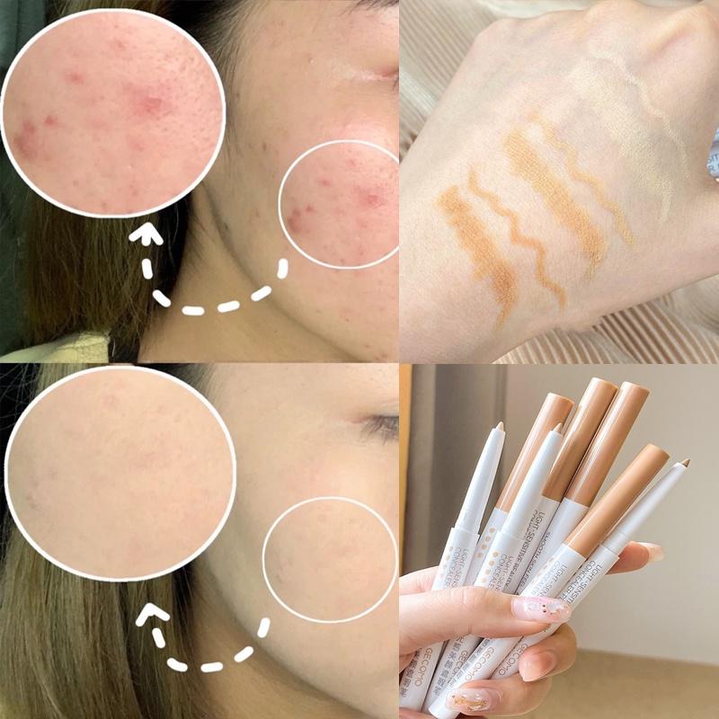 Concealer Pen Concealer Natural Brightening and Contorting Sleeper Pen Cover Dark Circles Acne Marks Moisturizing Oil Control Lasting Makeup for
