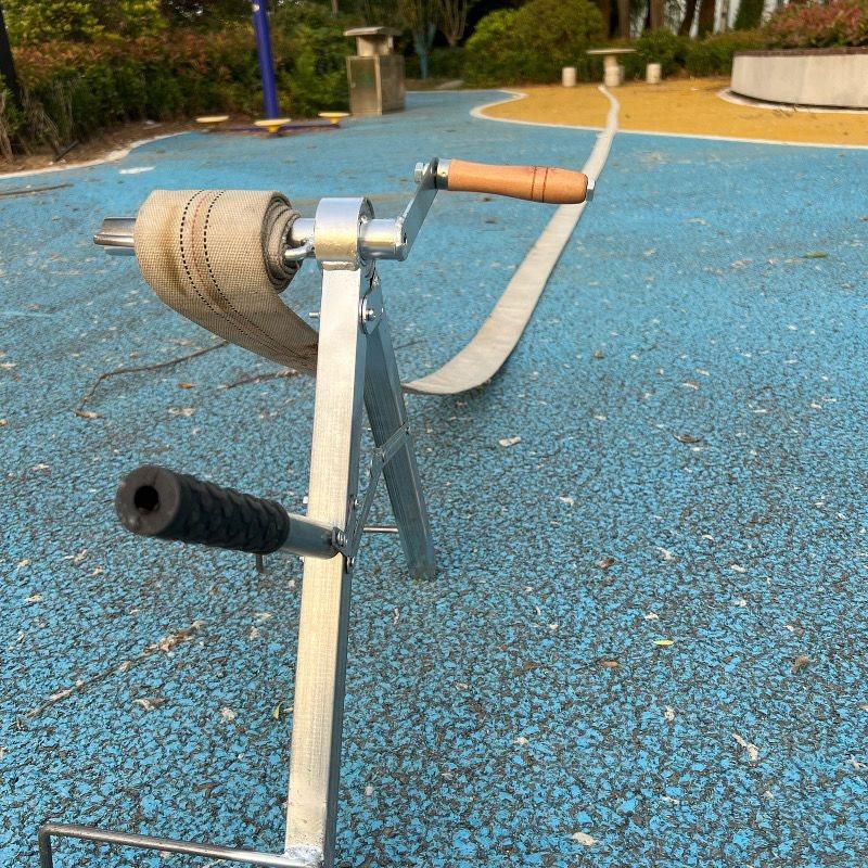 Портативная катушка для шланга Ручная намотчик пожарного водопроводного шланга Складная стойка для намотки Сельскохозяйственный ирригационный артефакт