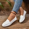2025 Fashion Women's Shoes Slip On Women's Flats Hot Sale Embroidery Casual Flat Shoes New Plus Size Solid Flat Low Heelszapatos