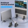 2 шт. Универсальная вертикальная подставка для ноутбука для Macbook Pro, портативный держатель для ноутбука, отвод тепла, нескользящий кронштейн для поддержки ноутбука