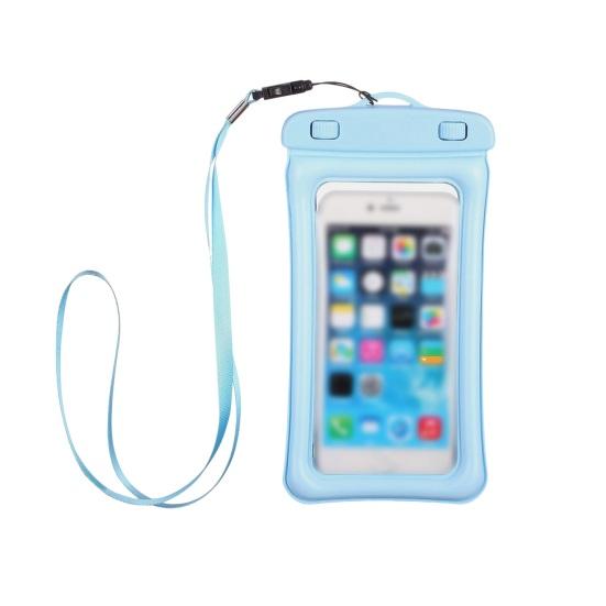 Мобильная водонепроницаемая сумка с ремешком и сенсорным экраном. Хорошая герметичность. Герметичная сухая сумка для подводной эксплуатации. Защита мобильного телефона под водой. Мобильный телефон для пляжного плавания.
