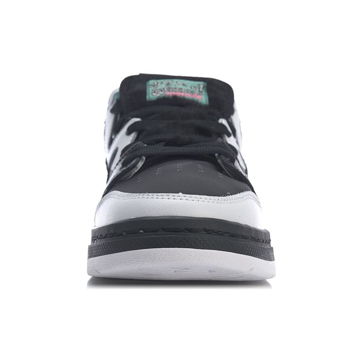 Li Ning Bad Five We I Pro 1807 Collaboration Limited Тепловизионные низкие кроссовки Мужские кроссовки Черный Белый AECR051-1