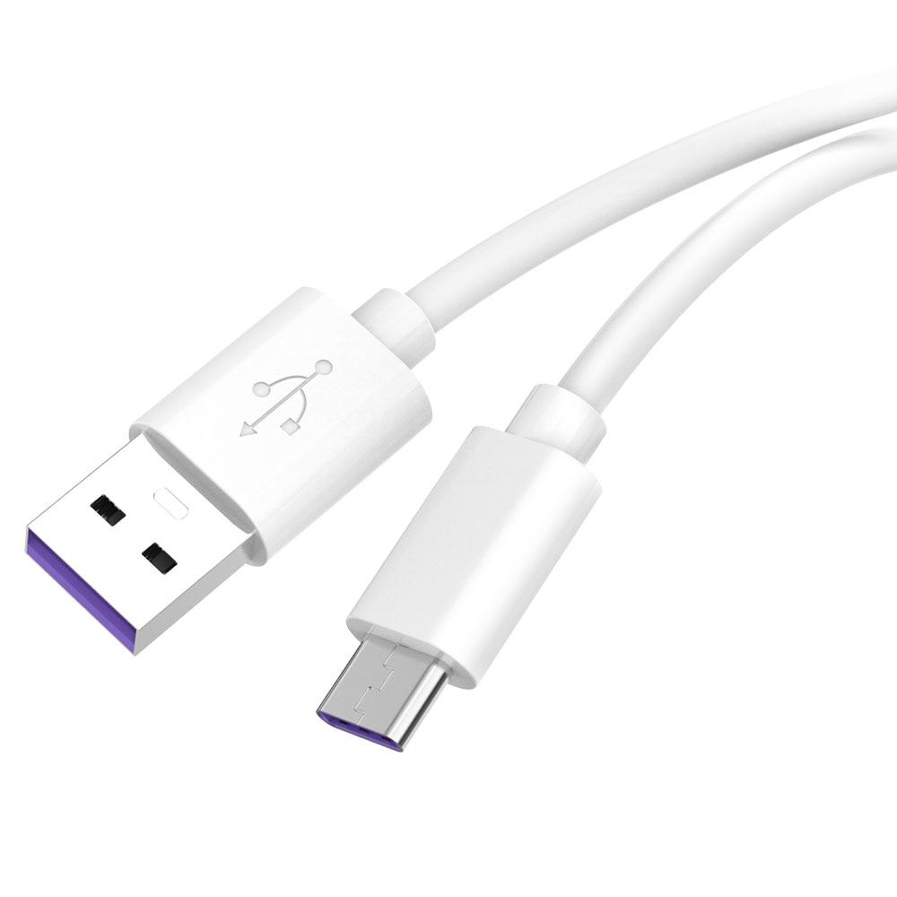 For Huawei USB Type C Cable P20 Pro Lite Mate 9 10 Plus Lite Type-C Supercharge Super Charger Cable