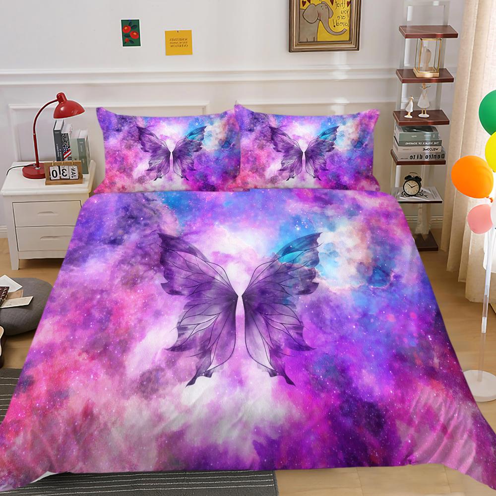 Комплект пододеяльников со звездными животными, домашние покрывала, постельные принадлежности королевского размера, роскошный пододеяльник с наволочкой, романтические комплекты постельного белья