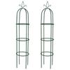 VidaXL Garden Arch Tower Shape 2 Pcs