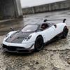 1:24 Pagani Huayra BC Гиперкар Сплав Модель Спортивного Автомобиля Литой Металл Модель Гоночного Автомобиля Звук и Свет Машинка на Оттяжке Подарок на День Рождения