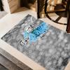 Football Player Action Floor Rug Office Rug Suitable for Foyer Hallway Study room Balcony Antislip Carpet Decorate Offices Best for Christmas