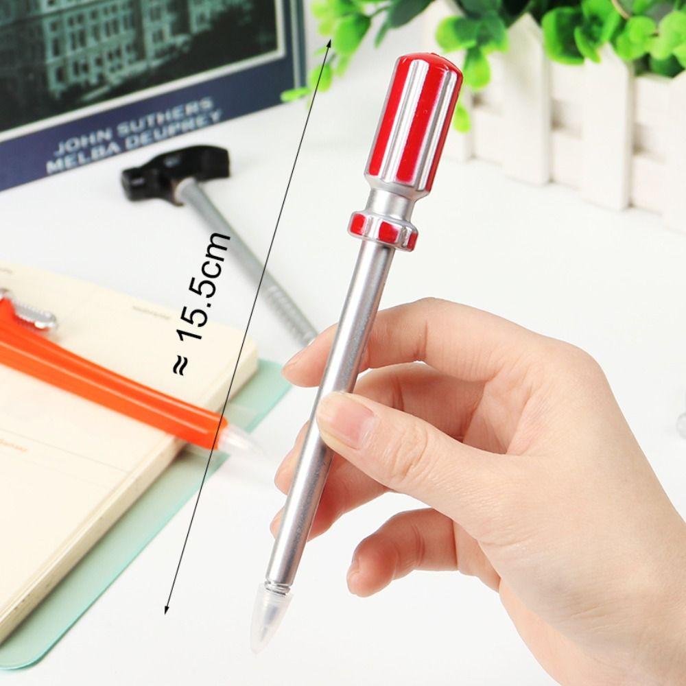 Hammers Wrenches 0.5mm Black Ink Simulation Hardware Tools Pen Gel Pen Writing Tool Ballpoint Pen