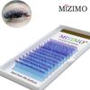 Color Grafting False Eyelashes 0.07 8-15mm Yellow, Blue, Bicolor, Bright Personality and a Few Hairs Extension Tool