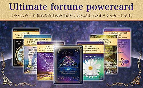 Абсолютный Трек [Аутентичный Японский Продукт] КАРТЫ ОРАКУЛА ULTIMATE FORTUNE POWER для Начинающих, Стандартный Размер 88мм x 126мм