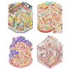 Cozy House Miniature Scene Collection Book 3D Hut Journal Stickers  Photo Prop