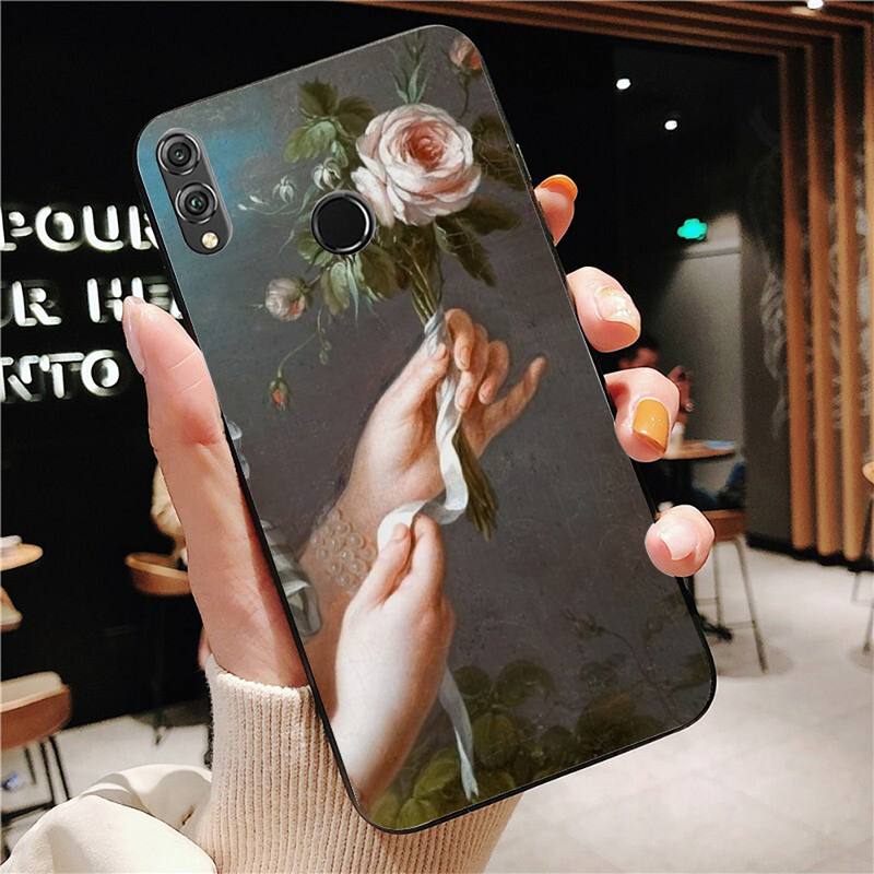 Чехол для телефона с рисунком в стиле ренессанс для Huawei Honor 7A 7C 8 8x 9 10 20lite Fundas Coque для Honor 10i 20i Capa
