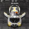 Моделирование M4 GT3 Alloy Sports Car Модель автомобиля Звук и свет могут открывать дверь Детская игрушечная машинка Подарок