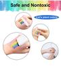 Rainbow Crayon Paint Color Set Toy - Birthday Party Colorful Theme Oil Pastel Accessories, DIY Rainbow Colors Graffiti Pen Toy