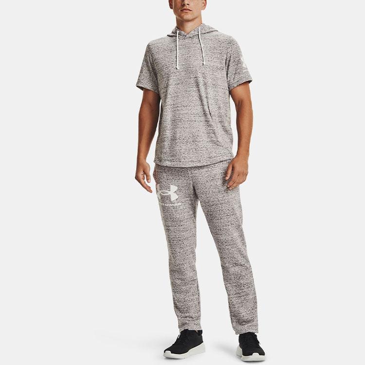 Under Armour Джоггеры с цветным логотипом и дышащей тканью, мужские, серые 1361644-112