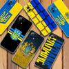 Ukraine Flag Silicone Case For Xiaomi Mi 11 Note 10 10T 9 9T 12 Pro Lite Poco X3 F3 M3 Clear Cover Redmi 9 9A 9C 10 Case Ukraine