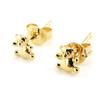Les Trésors De Lily [F9208] - Gold Plated 'Teddies' Earrings - 5x5 Mm