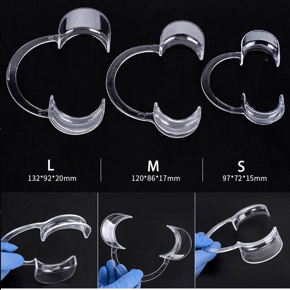 5pcs /set Dental C –Shape Cheek Retractor Teeth Whitening Mouth Opener Mouth Spreader Lip Opener Dentist Orthodontic Tool