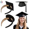 2 шт. повязка на голову для выпускной шапочки вставка для повязки на голову для выпускной шапочки фиксирует вашу выпускную шапочку и прическу академический инструмент аксессуары для шапочки