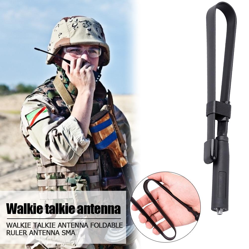 Антенна для рации складная SMA-гнездо для Baofeng UV-5R UV-82 BF-888S