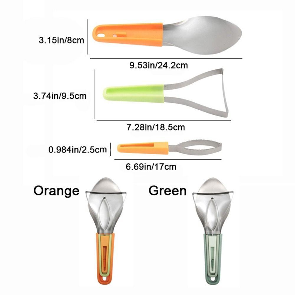 Разделитель для очистки и нарезки манго, 3 в 1, пищевой, для дома