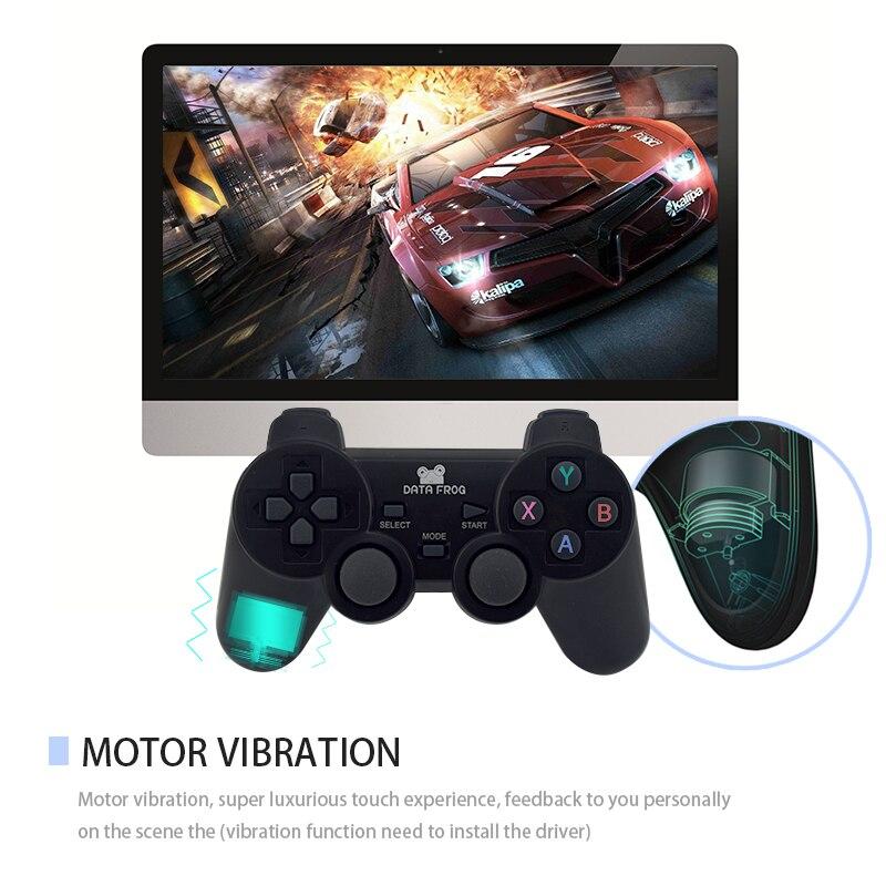 DATA FROG Проводной игровой контроллер, игровой джойстик, джойстик, USB-геймпад для ПК, ноутбука, вибрационные геймпады для Windows 7 и 10
