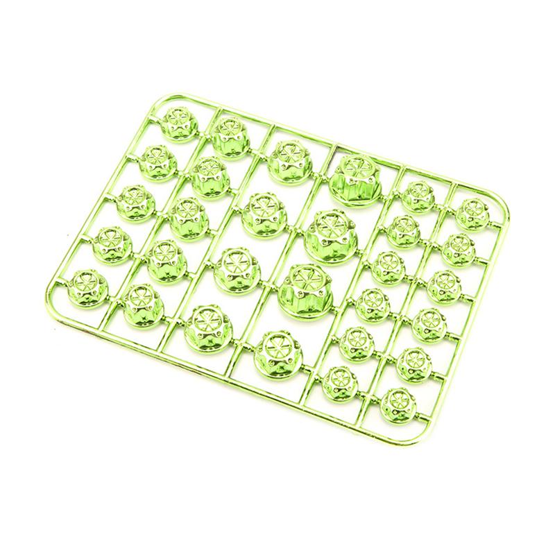 Комплект из 30 колпачков для винтов мотоцикла, гаек двигателя, колпачков для болтов, декоративная крышка для головки корпуса, аксессуары для модификации мотоцикла