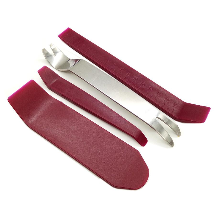 17pcs New Car Panel Removal Tools Kit Trim Removal Tool Set for Car Panel Dash Audio Radio Removal Installer