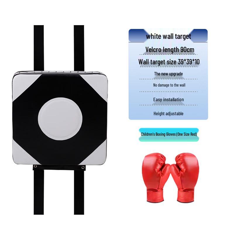 Kids Boxing Wall Target and Glove Set