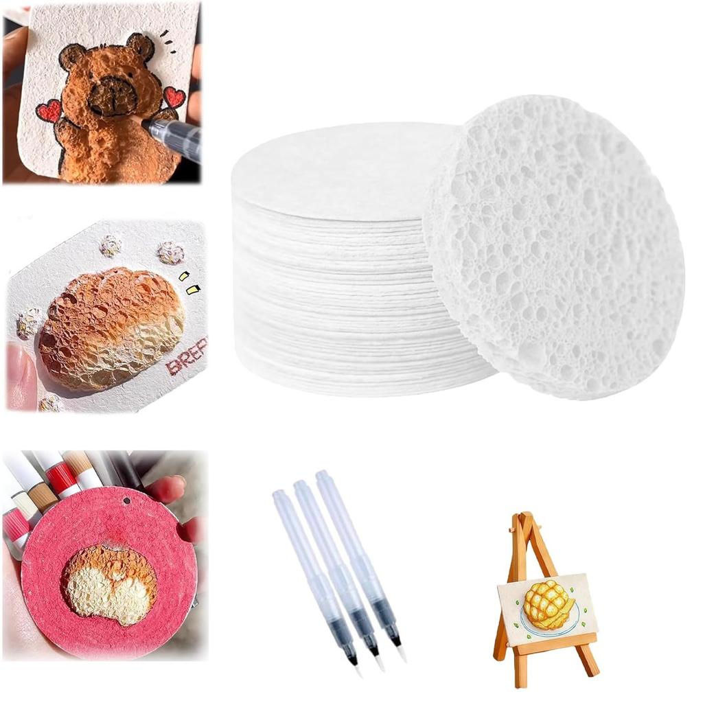 Краска, Губка для 3D-рисования на холсте, Набор для рисования текстур с рисунком попкорна, Кисть для рисования пузырьками своими руками, Художественные принадлежности 5 мл