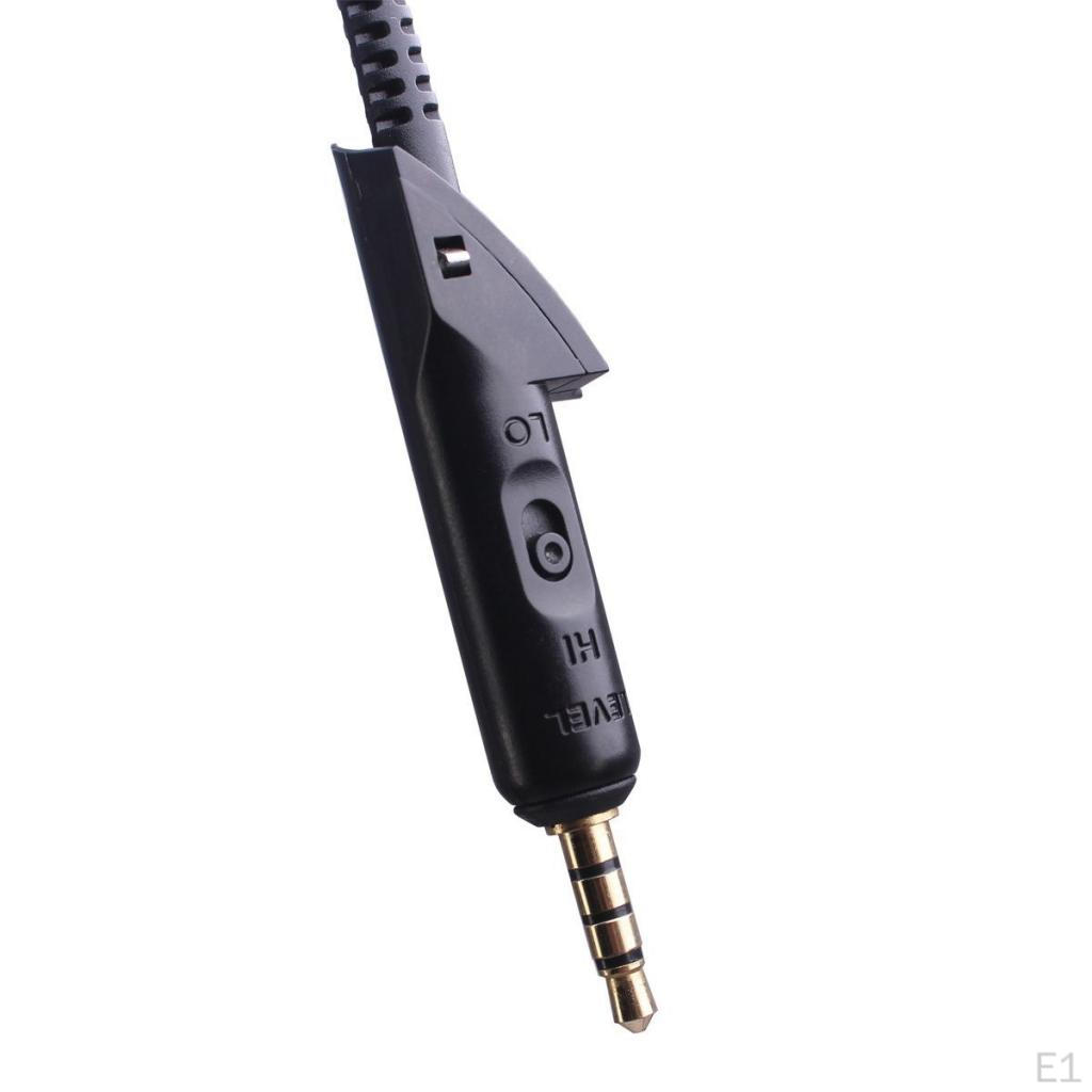 Replacement Headphone Cable With Microphone For QC15 QC2