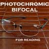 Clara Vida Космический стиль Фотохромные солнцезащитные очки без оправы Бифокальные очки для чтения +1 +1,5 +2 +2,5 +3 +3,5 +4