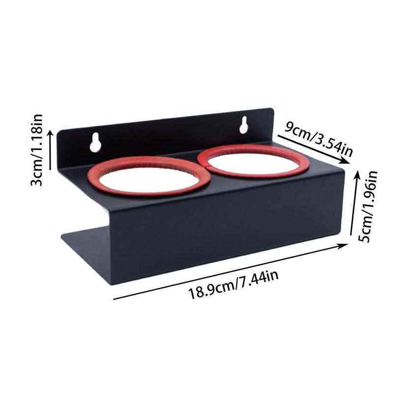 Настенный держатель для бутылок с распылителем для мытья автомобиля, прочный органайзер для бутылок в гараже, стойка для хранения бутылок с распылителем, аксессуары для салона автомобиля