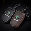 vhnws1 Car Key Holder Keychain Organizer Key Wallet Key Case For Skoda octavia 3 2 superb 3 kodiaq Superb Fabia Kamiq Karoq Accessories