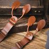 Retro Buttoned Suspenders Y-Type PU Leather Suspenders Casual Suspenders for Men  Business