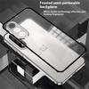 For OnePlus Nord 5 5G/Ace 5 Ultra 5G Matte Case Aluminium Alloy + PC Phone Cover Pop-Up Snap Lock