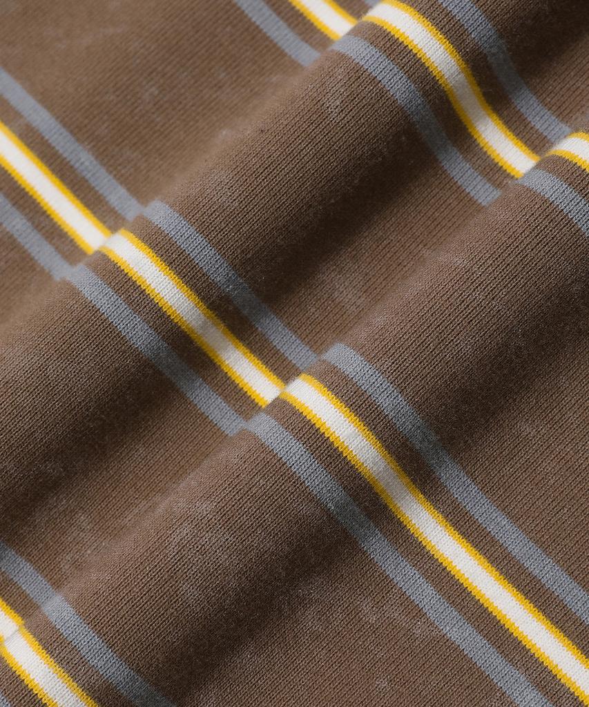Футболка MAINBOOTH Rough Star Stripe(коричневый)