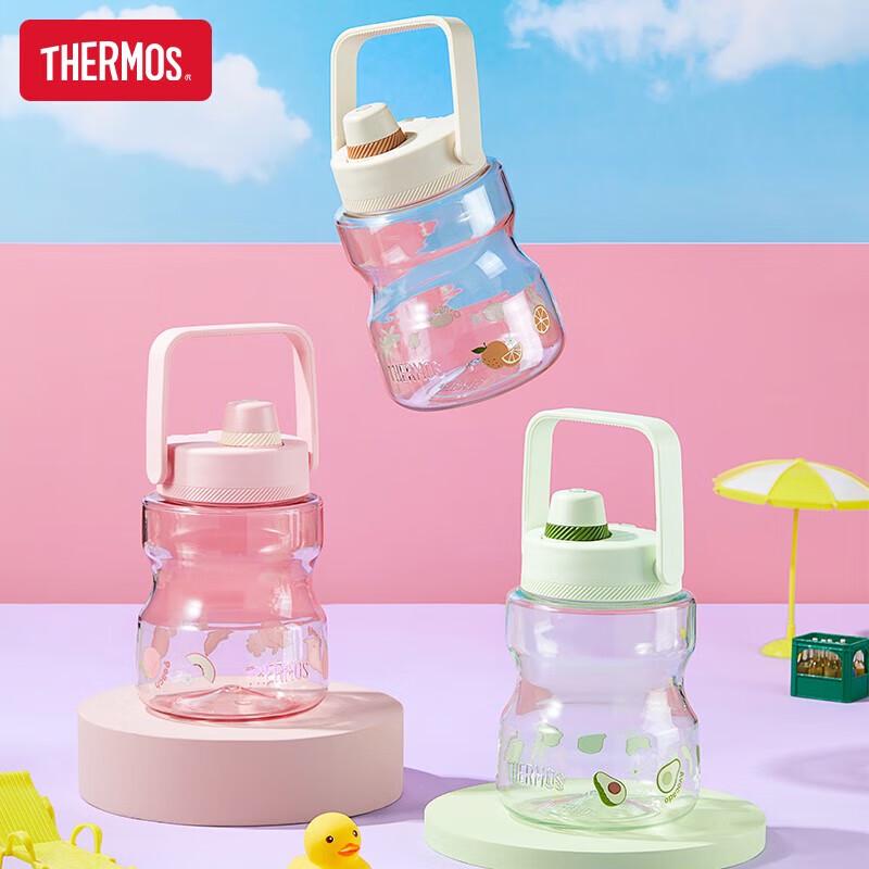Thermos Портативная бутылка для воды Tritan большой емкости