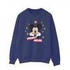 Mens Mickey Mouse Stars Sweatshirt