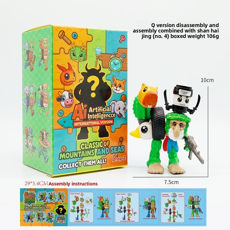 Тунтунгтунгсахур Креативная модель игрового персонажа Настольное украшение Орнамент для декора столешницы