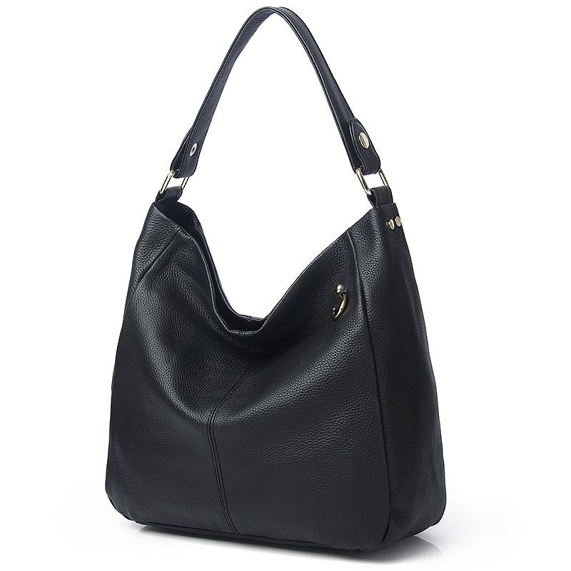 Первый слой коровьей кожи от Feiya — простой и модный, а вместительная сумка-ведро выполнена из мягкой кожи с одним плечом и сумкой через плечо.