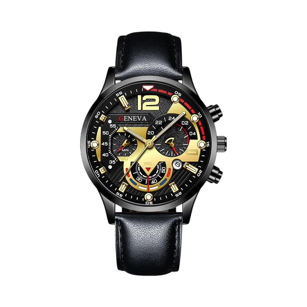 Мужские водонепроницаемые светящиеся наручные часы-будильник для бега