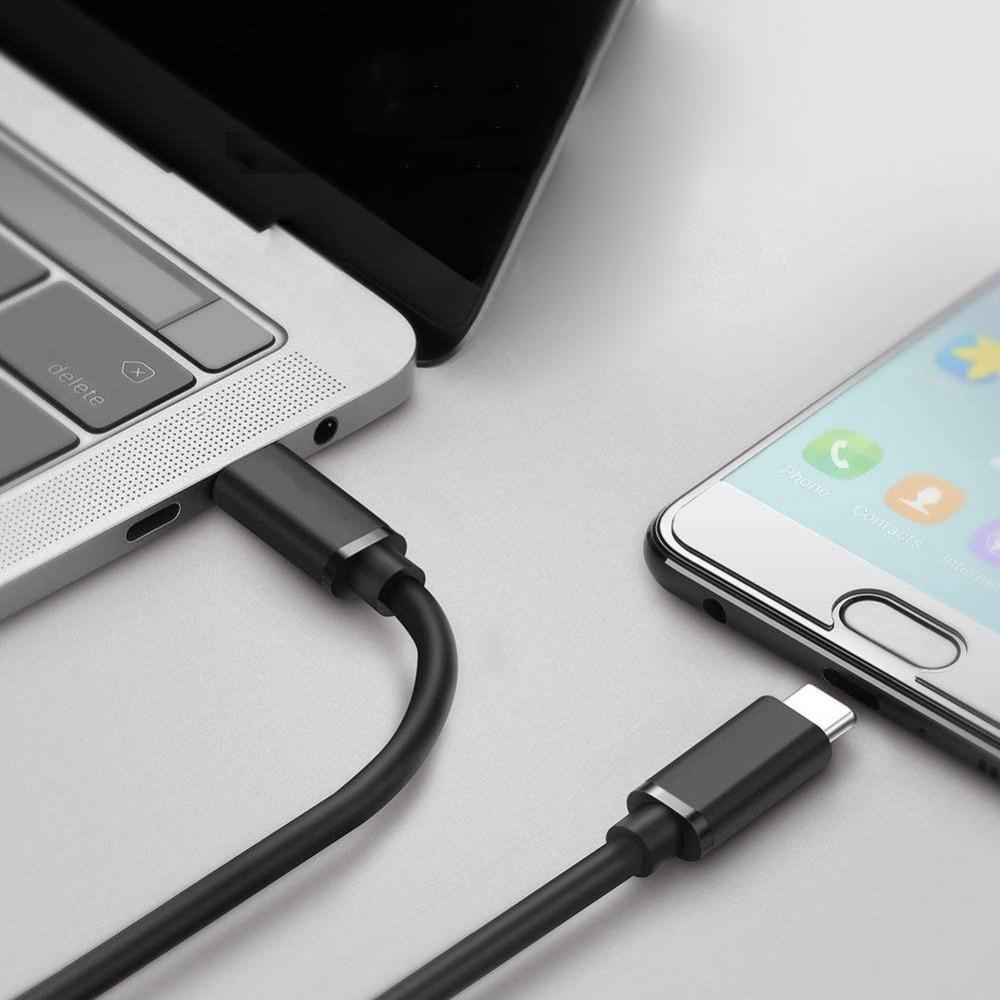 PD 100W USB C to USB Type-C Cable Fast Charge Data Cable For type C electronic device Data Line Quick Charge Accessories