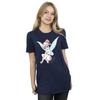 Disney Womens/Ladies Tinkerbell Christmas Fairy Cotton Boyfriend T-Shirt