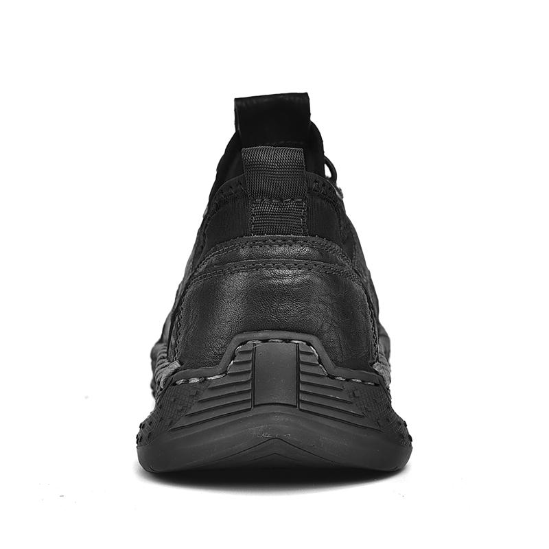 Мужские кроссовки ручной работы, уличная нескользящая прогулочная обувь на шнуровке, спортивная обувь для ходьбы, вождения