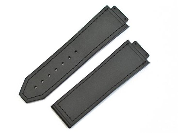 [Import King Original] Запчасти для часов - Совместимый с Hublot Classic Fusion 511 521 525 Хронограф 45 мм Корпус Послепродажный Резиновый Ремешок, Мужской, 26 мм,