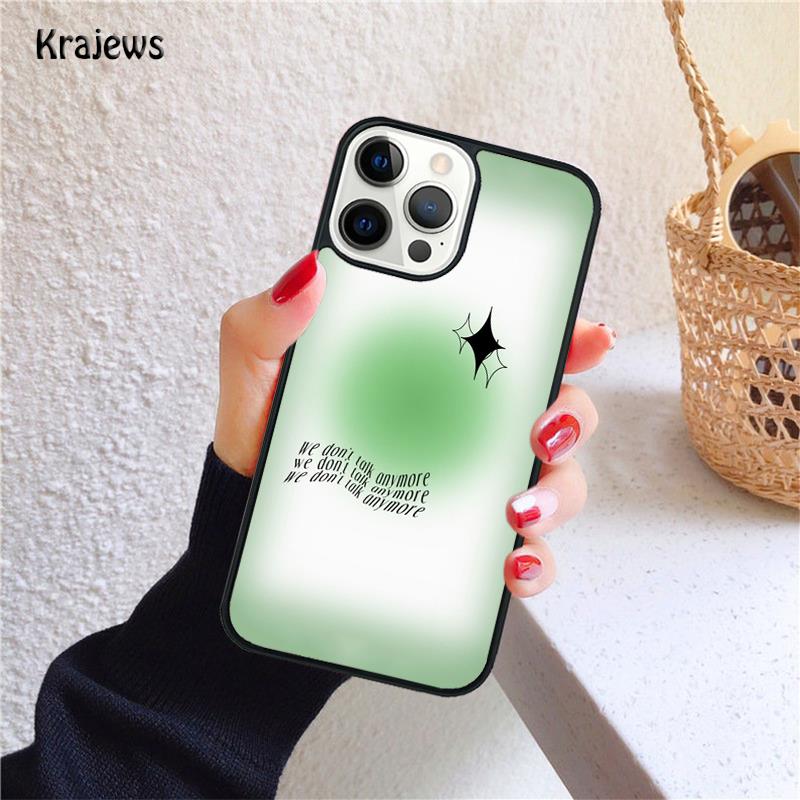 minimalist pastel goodvibes heart neon Soft Phone Case For IPhone 18 17 Air 16 15 14 Max Plus 11 12 13 Pro Max Phone Fundas