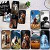 FM22 Fine Horse Phone Case for Samsung Galaxy A11 A12 A13 A15 A52S A53 A55 A56 A70 A71 A72 A73 F06 F16 F56 S10 Plus S10e